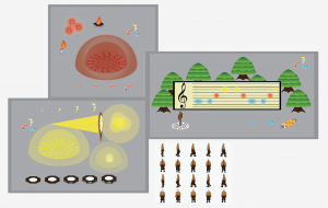 Silent Symphony Collage