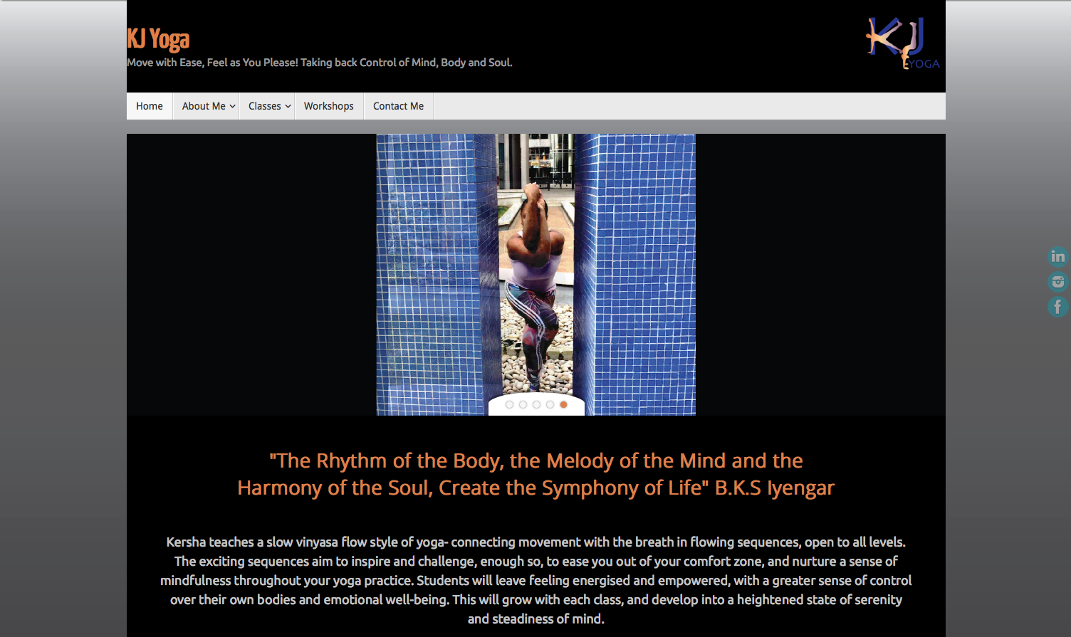 KJYoga Homepage